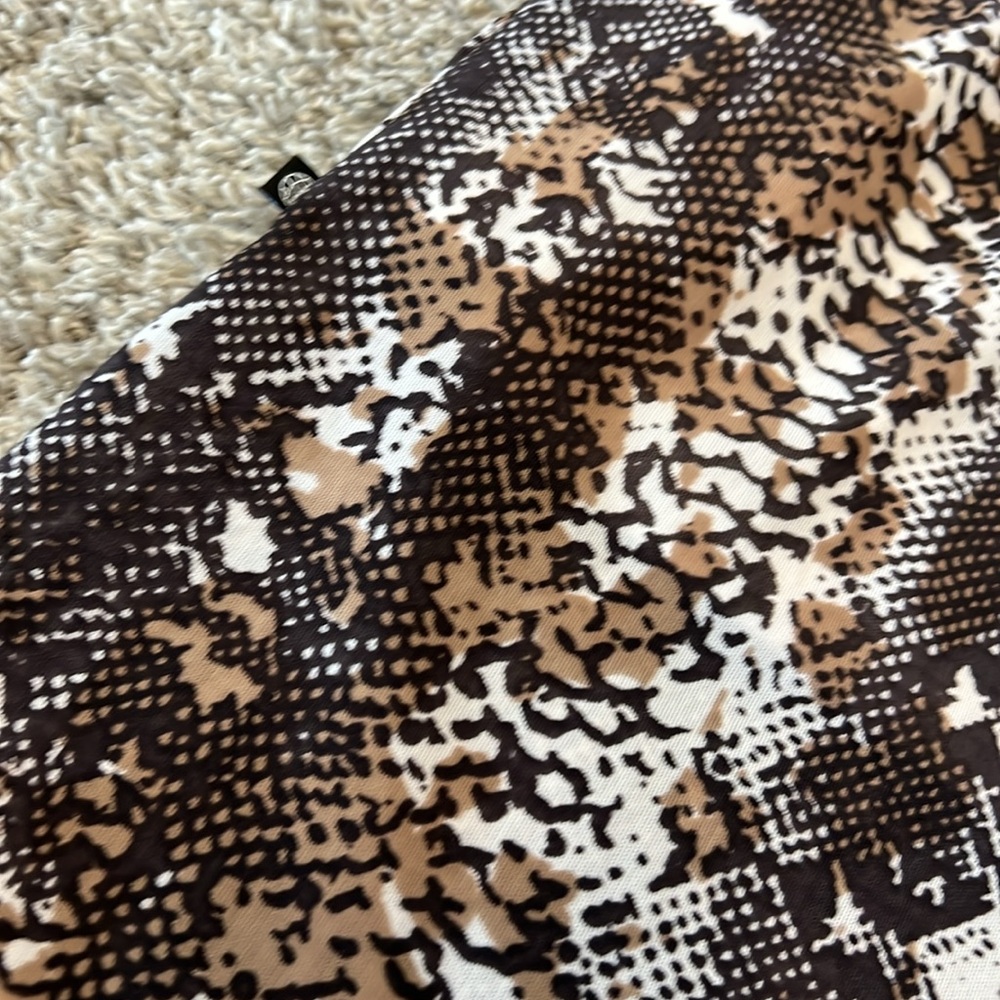 Adidas Originals Women's Snakeskin Animal Print Mesh Dress XL Comfort Athletic - Picture 16 of 16